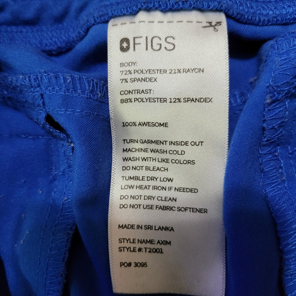 FIGS Axim Pants Mens Medium Blue Nurse Medical Scubs Set (Read Description) - Picture 16 of 16